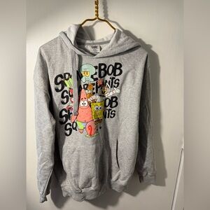 SpongeBob SquarePants Light Gray Sweatshirt